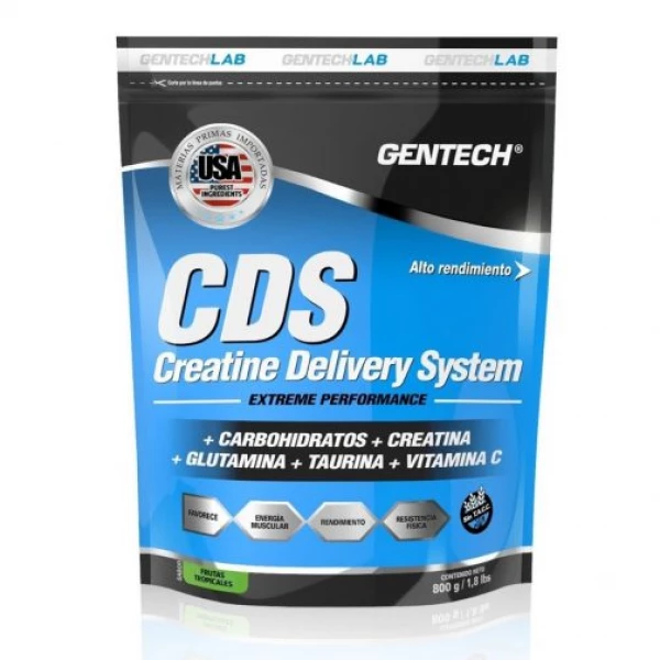 Ver más sobre Suplementos Creatina Gentech CDS Creatine Delivery Sistem x 800 grs, Argentina