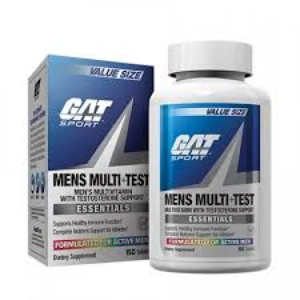 Ver más sobre Suplementos Mens Multi + Test x 60 tabs GAT, Argentina