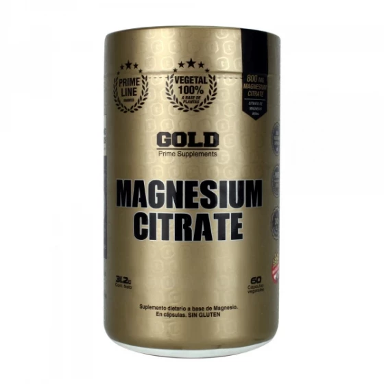 Magnesio Citrate Gold x 60 caps | Suplementos | Vitaminas