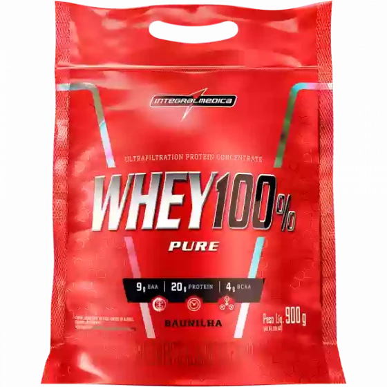 Proteina Integralmedica Whey 100% Pure x 900 grs | Suplementos | Whey Protein