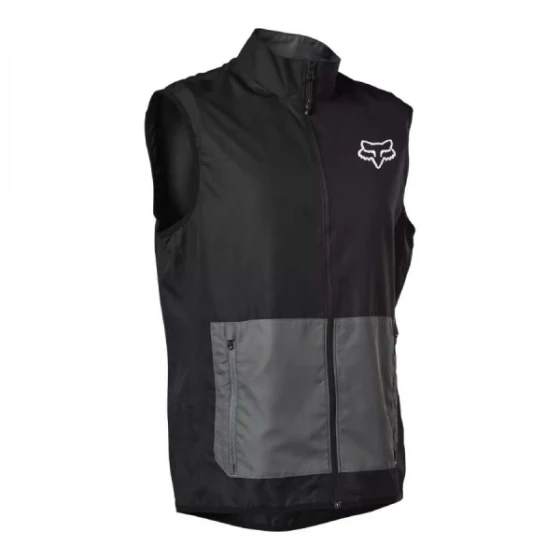 Chaleco FOX Ranger Wind Vest Negro | Deportes | Bicilcleta