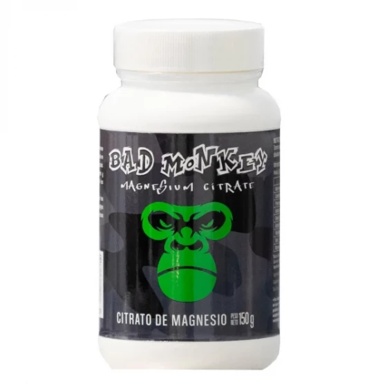 Citrato de Magnesio x 150 grs Bad Monkey | Suplementos | Magnesio